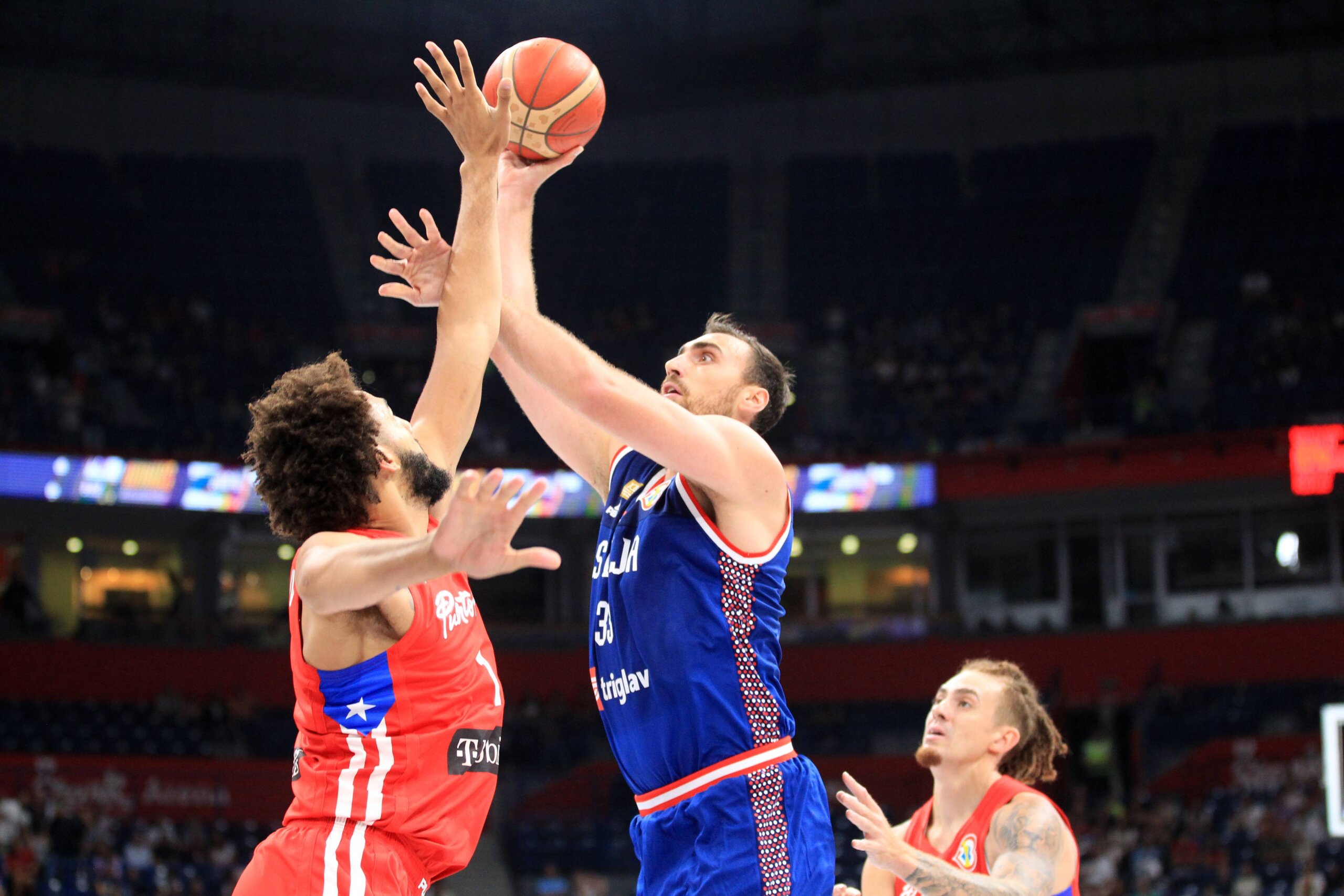 Ubedljiva pobeda kao voda za srećan put na Mundobasket: Srbija se razigrala protiv Portorika za dušu publike i za optimizam 2