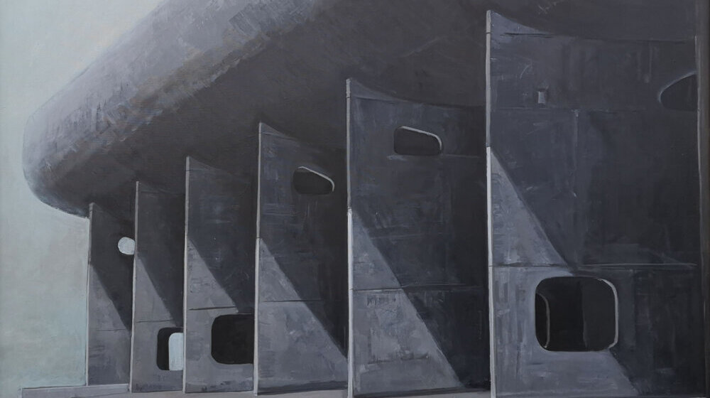 Sve o betonu iz ugla umetnika na izložbi u Zrenjaninu 1