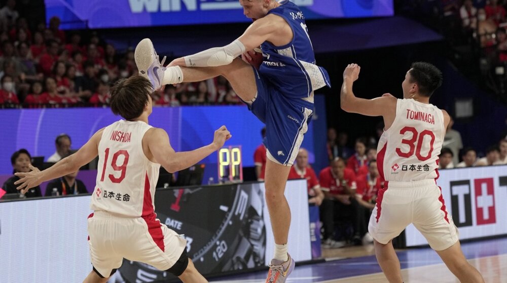 (VIDEO) Trijumf Japana nad Finskom rasplakao i igrače i navijače u Okinavi 1