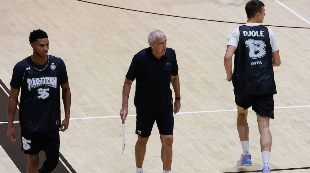 (VIDEO) Obradović okupio Partizan: Na prvom treningu i Danilo Nikolić 1