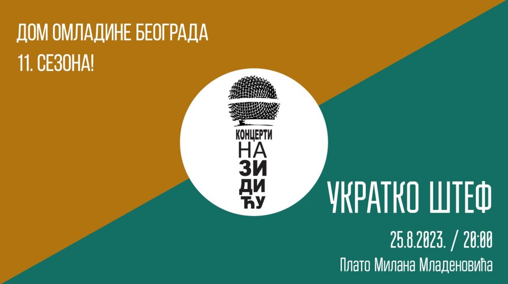 Ukratko Štef ovog petka na Zidiću 1