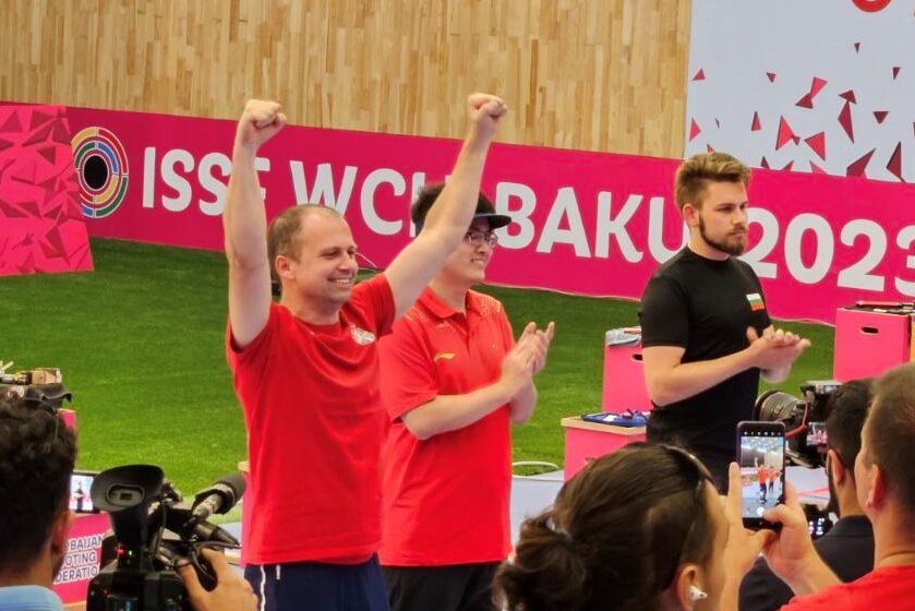 Damir Mikec osvojio srebrnu medalju vazdušnim pištoljem na Svetskom prvenstvu u Bakuu 1