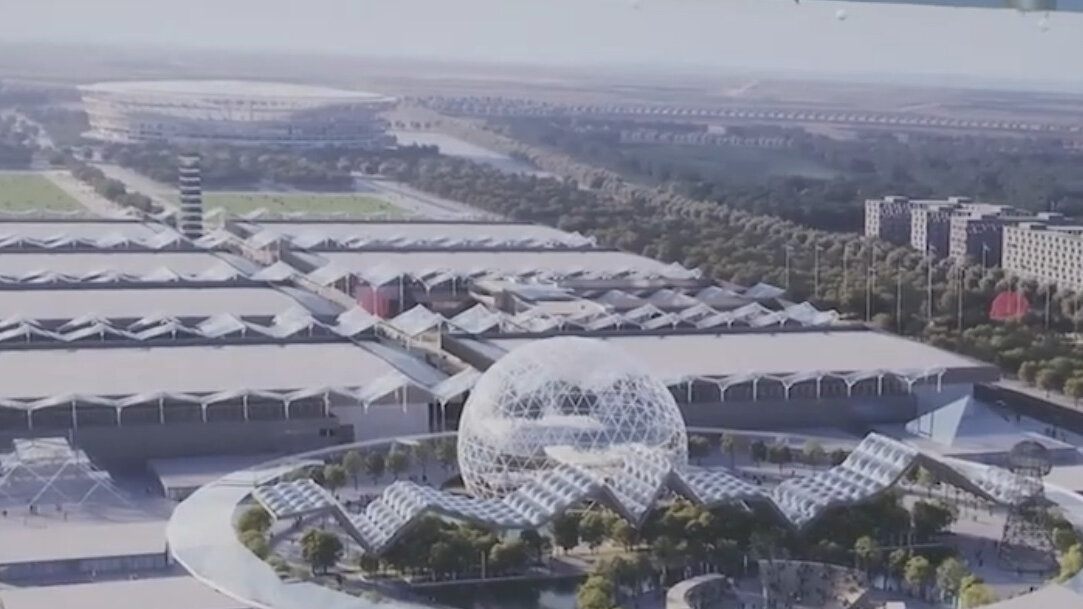 Beton, Stahl, Glas, die übliche Kreisform für 52.000 Zuschauer: Wie sieht das Nationalstadion in Surin aus?  – Sport