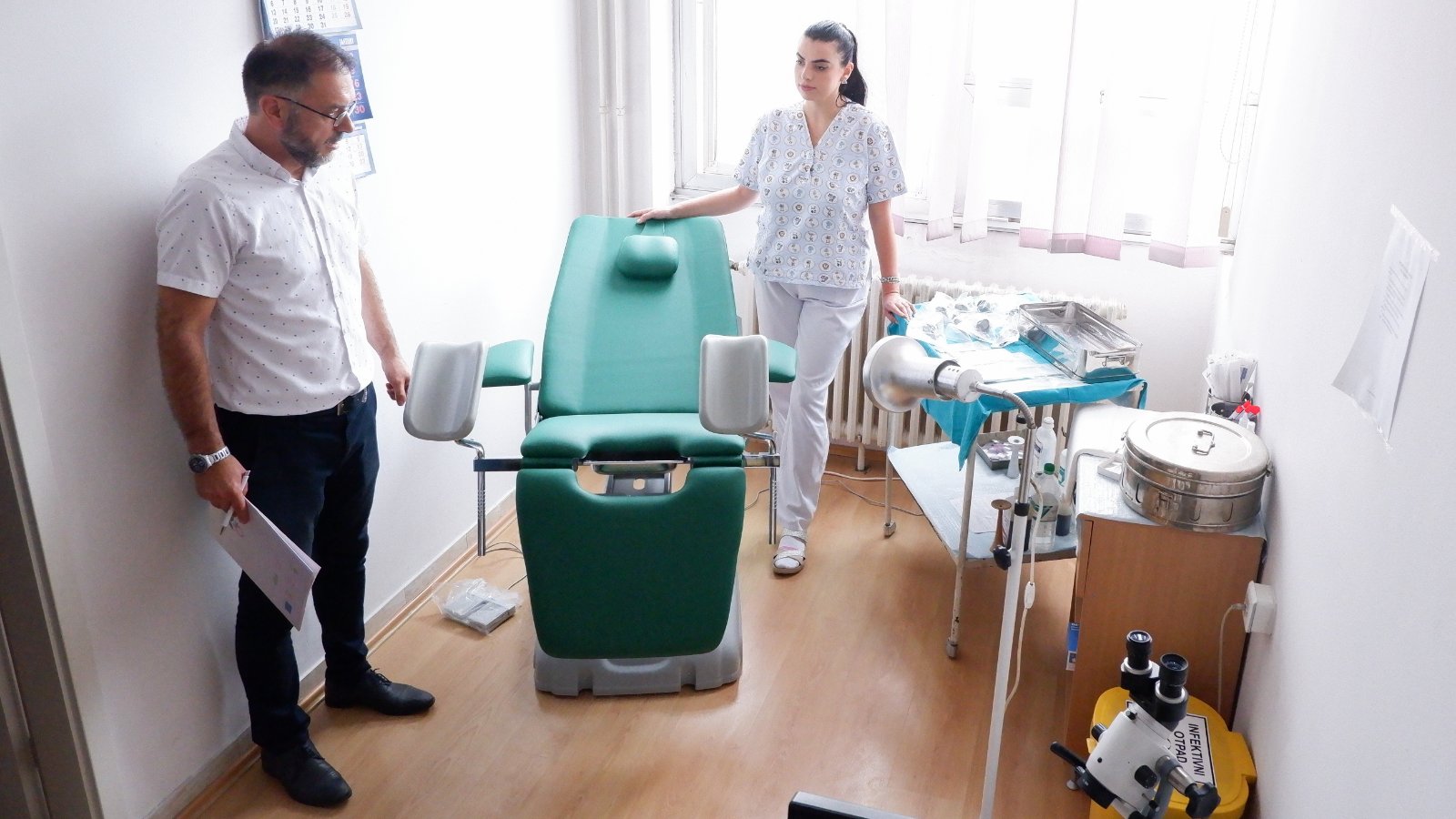 L’UE ha donato attrezzature mediche alla Società Novi Pazar, Tutin e Raška