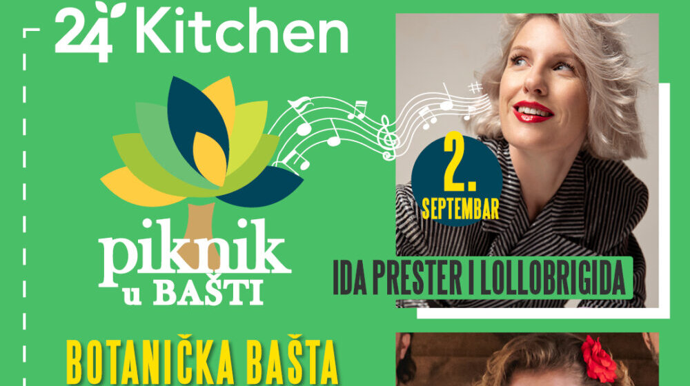 Ida Prester i Lollobrigida, džez iz Diznijevih crtaća i 24Kitchen Piknik u Botaničkoj bašti “Jevremovac” 1