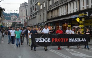 Dr Željko Bacotić poručio sa protesta „Užice protiv nasilja“: Bez otpora režimu nema promena 2