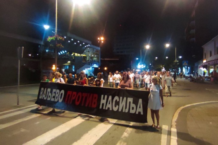 Bez radikalizacije nema ispunjenja zahteva građana: Poruka sa protesta u Valjevu 2