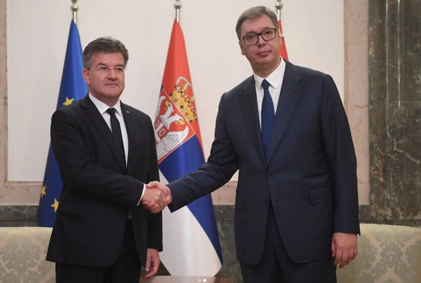 Vučić više od dva sata razgovarao sa Lajčakom: Zabrinut sam zbog Kurtijevog plana da silom okupira sever pokrajine 1