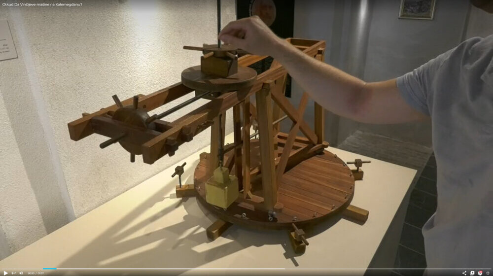 (VIDEO) Otkud mašine Leonarda da Vinčija na Beogradskoj tvrđavi? 1