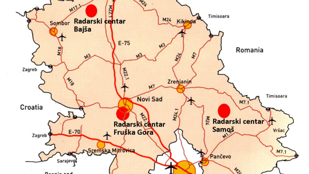 Kišne oblake nad Zrenjaninom razbijaju protivgradne rakete 2