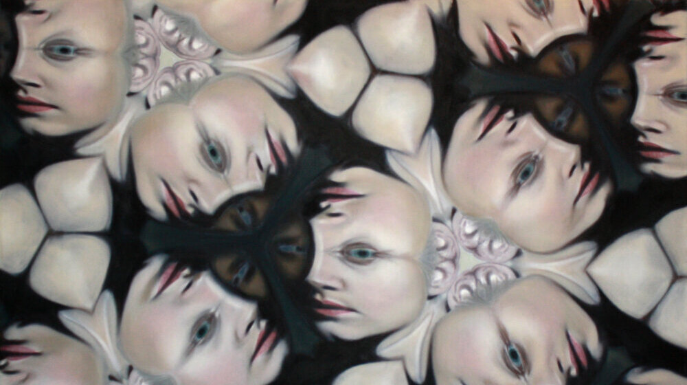 Zrenjanin: Izložba slika "Staklo" Zorice Šormaz 1