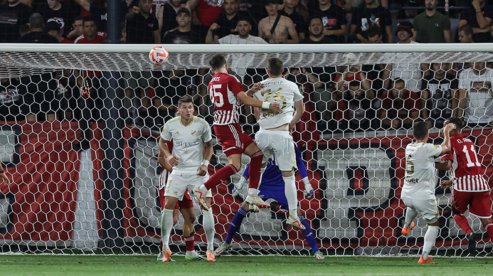 Na novom stadionu u Leskovcu nije bilo "ne se znaje": Olimpijakos odradio posao protiv Čukaričkog 1