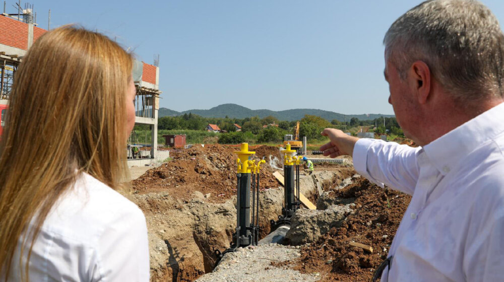 Đedović obišla radove na izgradnji gasne interkonekcije Srbija-Bugarska, očekuje da radovi budu završeni u roku