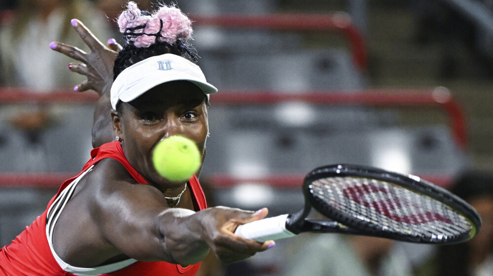 Venus pobeđuje i s 43, ali dve su starije pobednice na VTA meču singla u Open eri 1