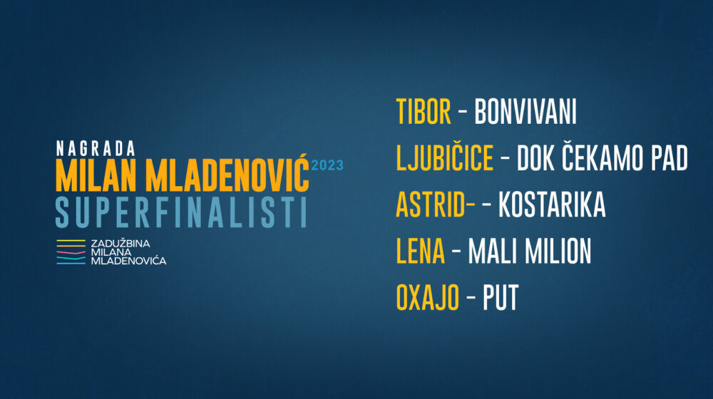 Nagrada Milan Mladenović biće dodeljena u Makarskoj 21. septembra 1