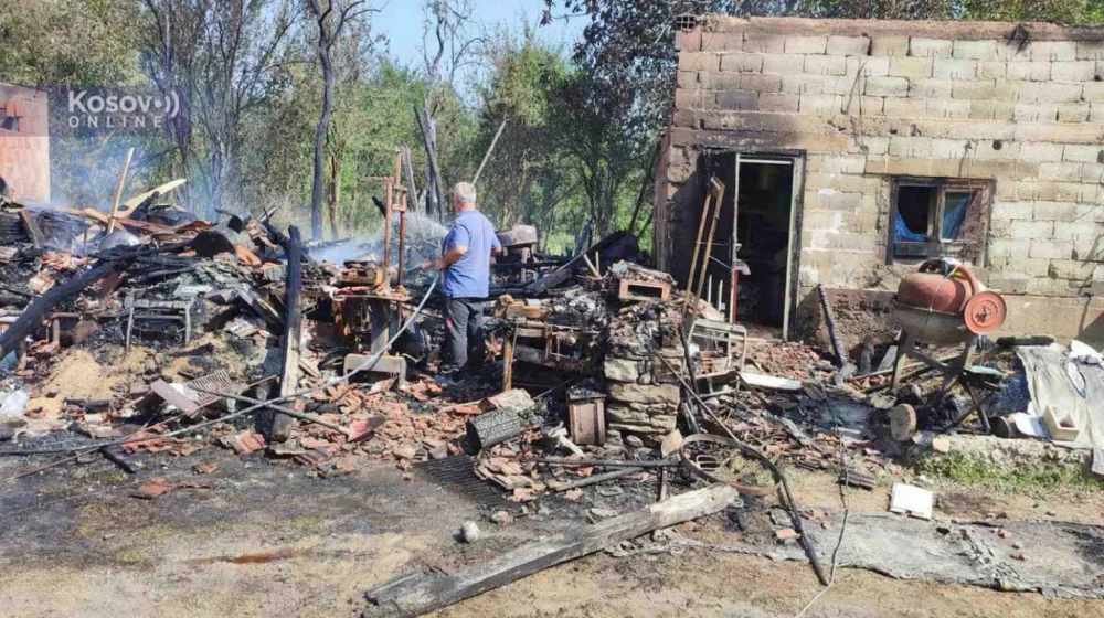 Srbinu iz Kosovske Kamenice izgorele dve tone žita: Vlasnik zadobio opekotine, veliku materijalnu štetu će nadoknaditi Kancelarija za KiM 1