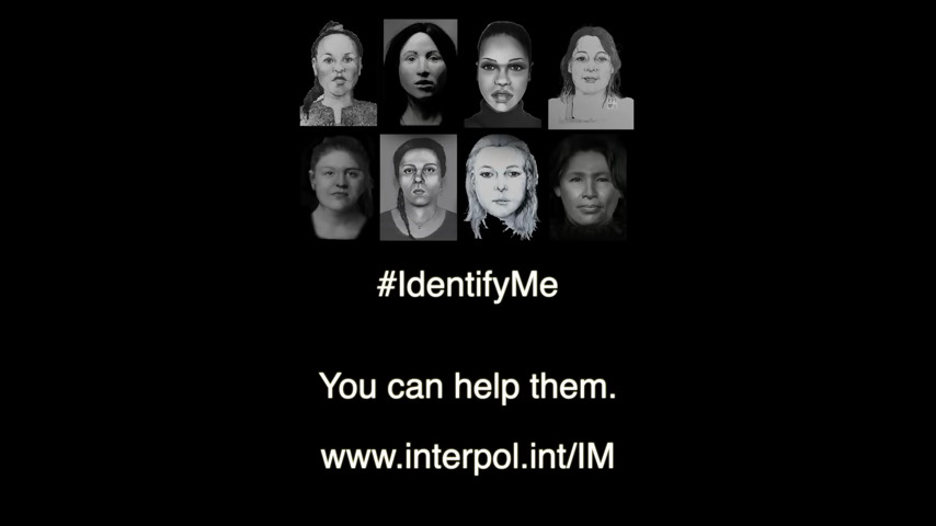 kampanja Identifikuj me, Interpol
