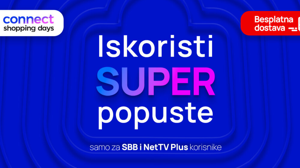 Najbolja letnja kupovina: Connect Shopping Days za SBB korisnike 1