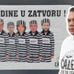 "To je metafora, ali kad sudije i tužilaštvo budu radili svoj posao, te slike će se obistiniti": Petar Đurić, autor plakata protiv vlasti 2