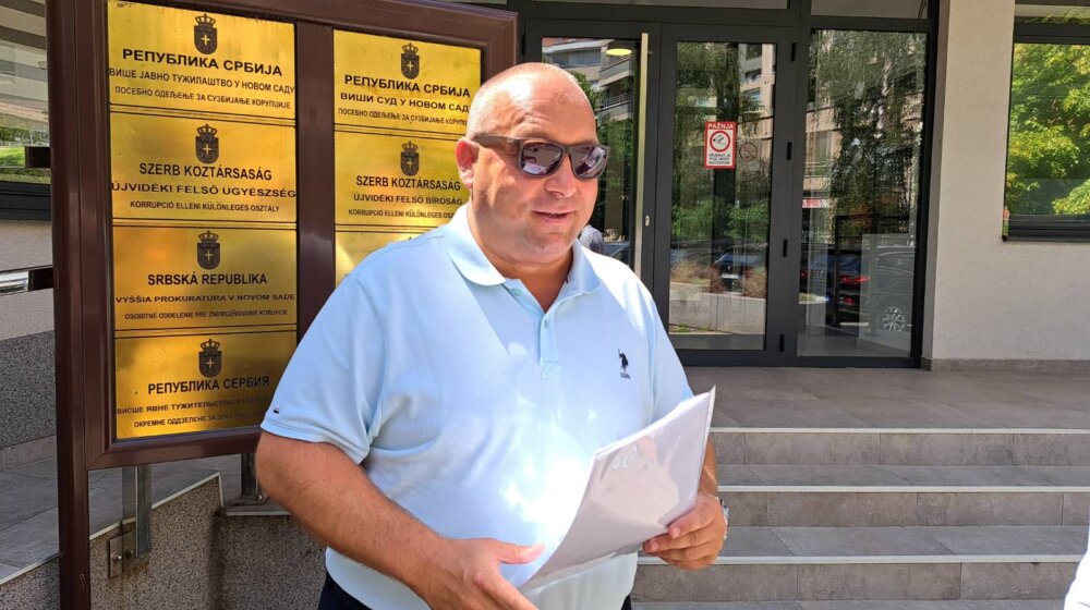 "Pitam se da li ćemo u subotu šetati i zbog ovog nasilja": Vladimir Vuletić u Novom Sadu podneo krivične prijave protiv sudija sa meča TSC - Partizan 1