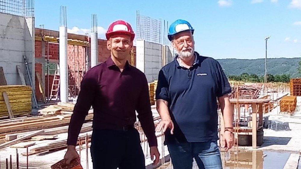 Alеksandar Bеc i Boško Ničić obišli radovе na Vizitorskom cеntru 1