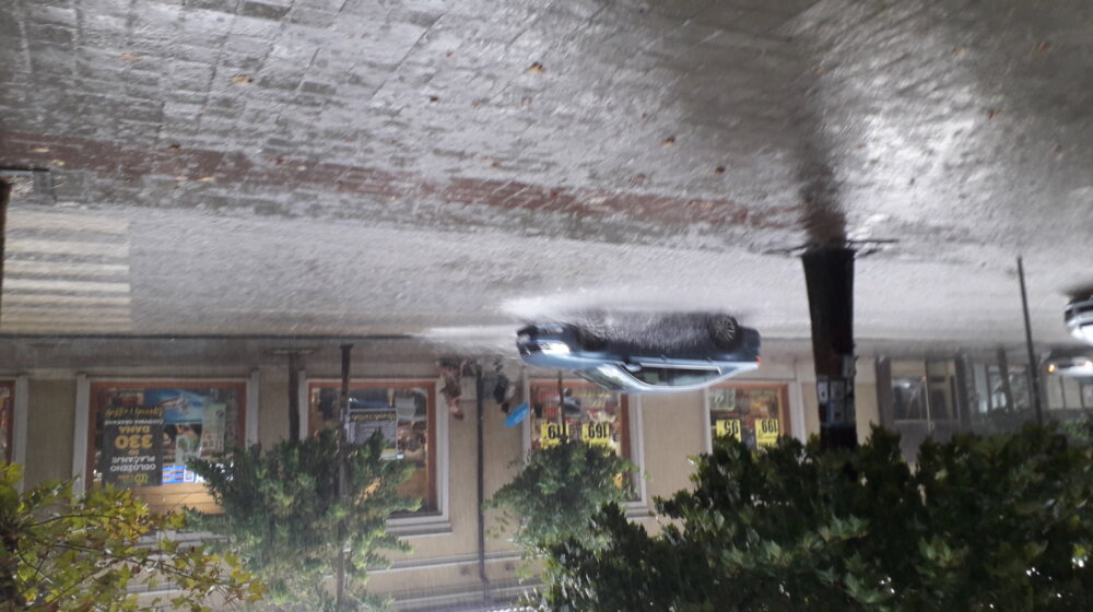 Vranje zahvatilo jako nevreme sa obilnom kišom 1