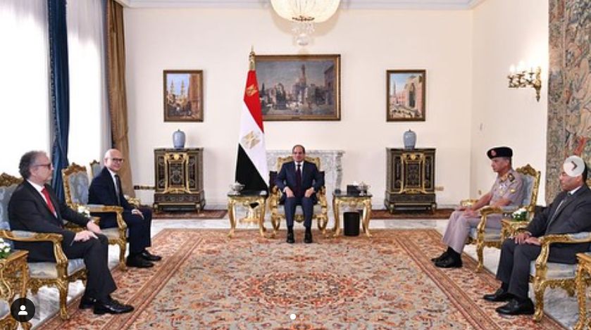 Vučević El Sisiju preneo pozdrave predsednika Vučića 1