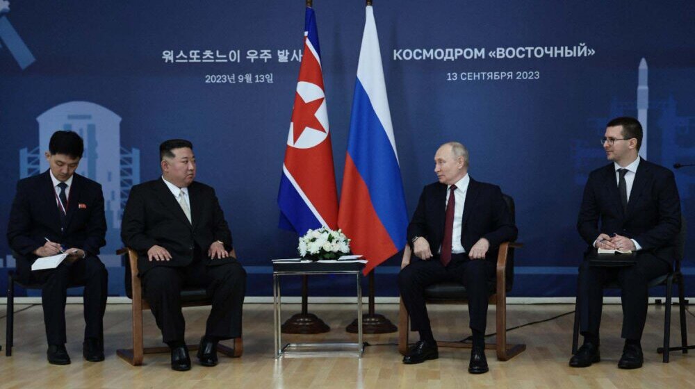 Kremlj: Nije potpisan nikakav sporazum tokom posete Kim Džong Una Rusiji 1
