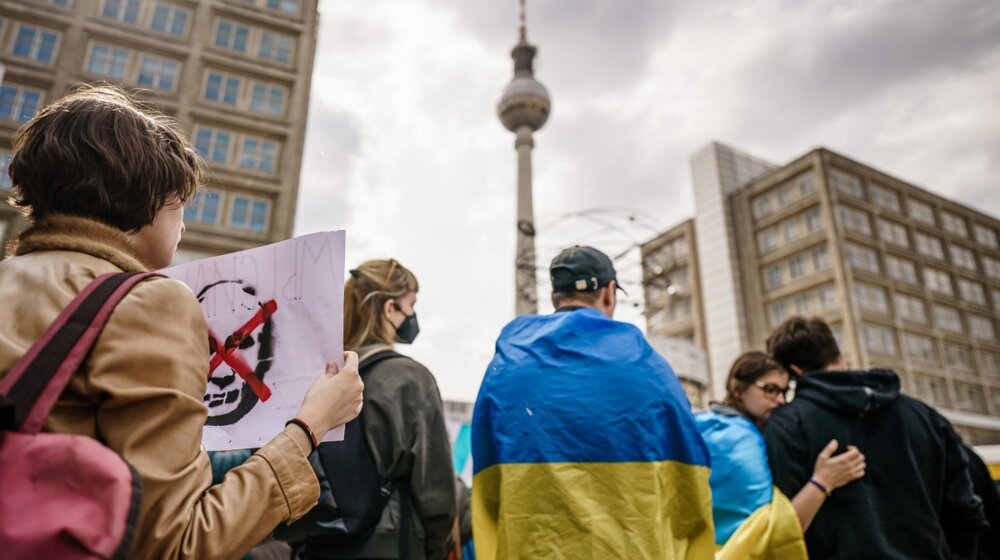 protest podrške ukrajini u berlinu