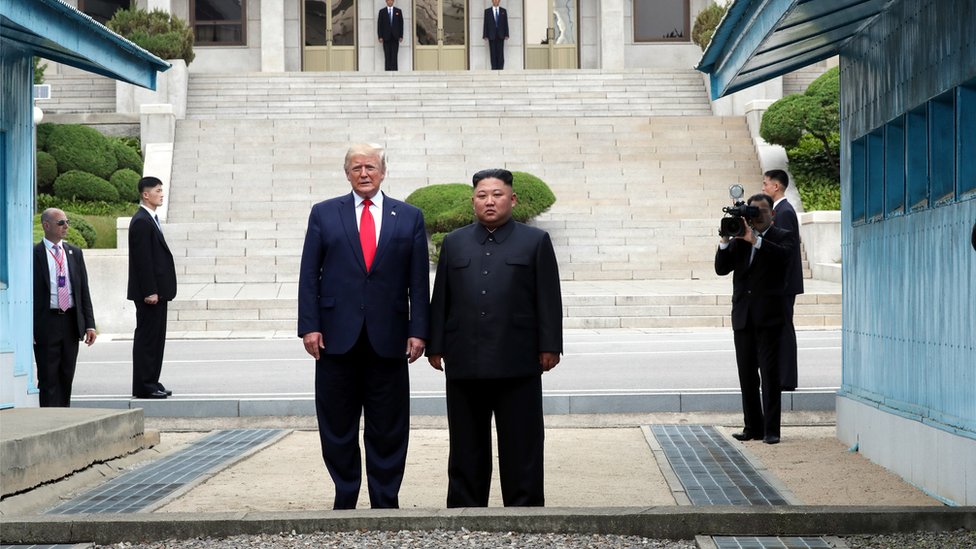 Tramp i Kim na korejskoj granici 2019. godine