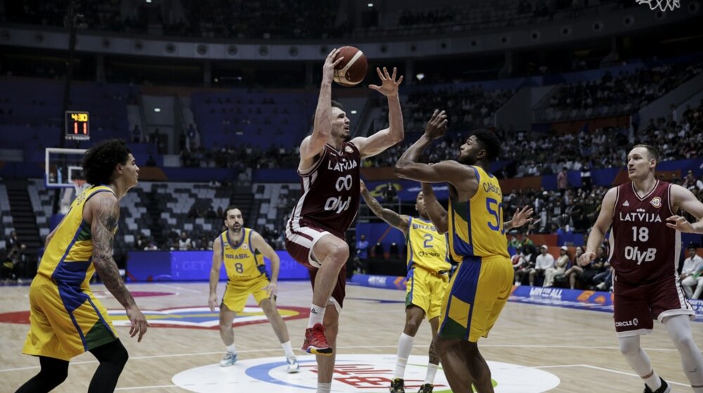 Letonija prošla u četvrtfinale Mundobasketa 1
