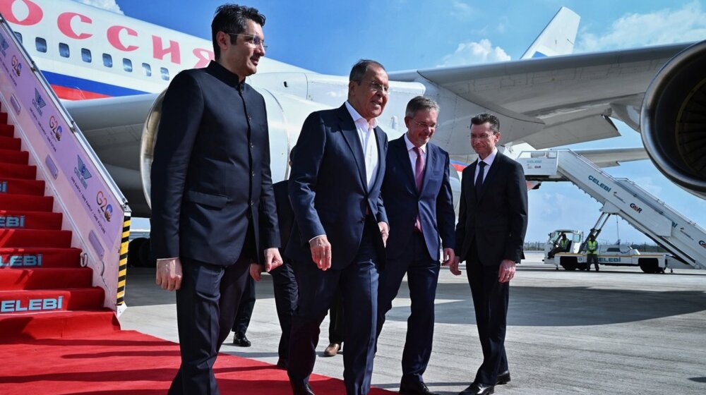 sergej lavrov, samit g20 u indiji