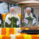 Vođe G20 odale počast Gandiju poslednjeg dana samita u Indiji 5