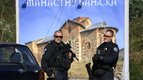 Police control the area of Banjska village after Kosovo monastery siege "Najveći spoljnopolitički udar sledi 16. maja": Šta očekuje Srbiju u narednom periodu? 1
