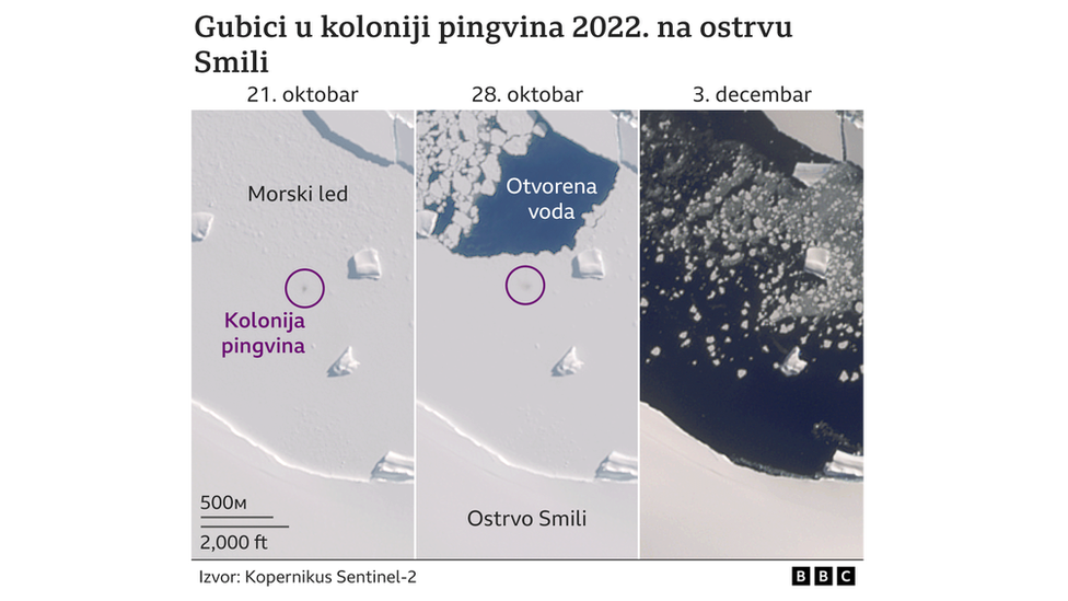 Ostrvo Smili ostaje bez leda, satelitska slika