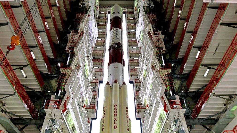 Indian rocket ready for launch