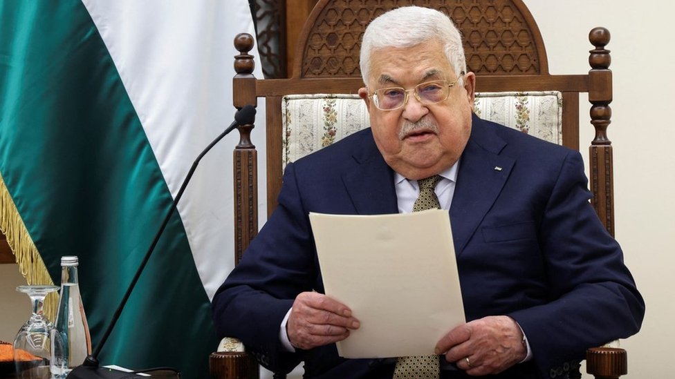 Izrael i Palestina: Palestinski predsednik razljutio Jevreje govorom o Holokaustu 1 File photo of Palestinian President Mahmoud Abbas in Ramallah (31 January 2023)