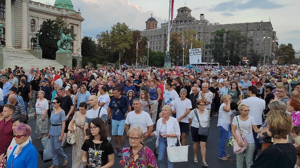 srbija protiv nasilja, protest