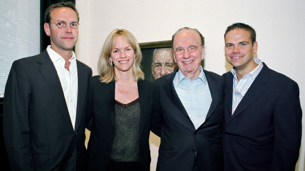 Penzionisanje Ruperta Mardoka: Drama među naslednicima dostiže vrhunac 4 Left to right: James Murdoch, Elisabeth Murdoch, Rupert Murdoch and Lachlan Murdoch pictured in 2007