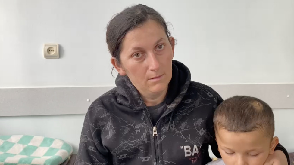 Zarine Gazarijan sa svojim sinom