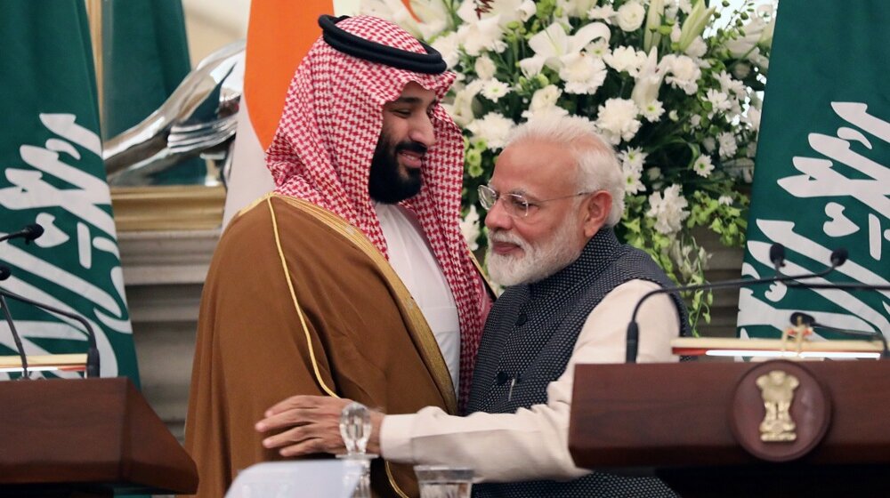 Mohamed Bin Salman i Narendra Modi