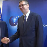 Vučić stigao u zgradu EU u Briselu, počeo sastanak sa Boreljom i Lajčakom 2