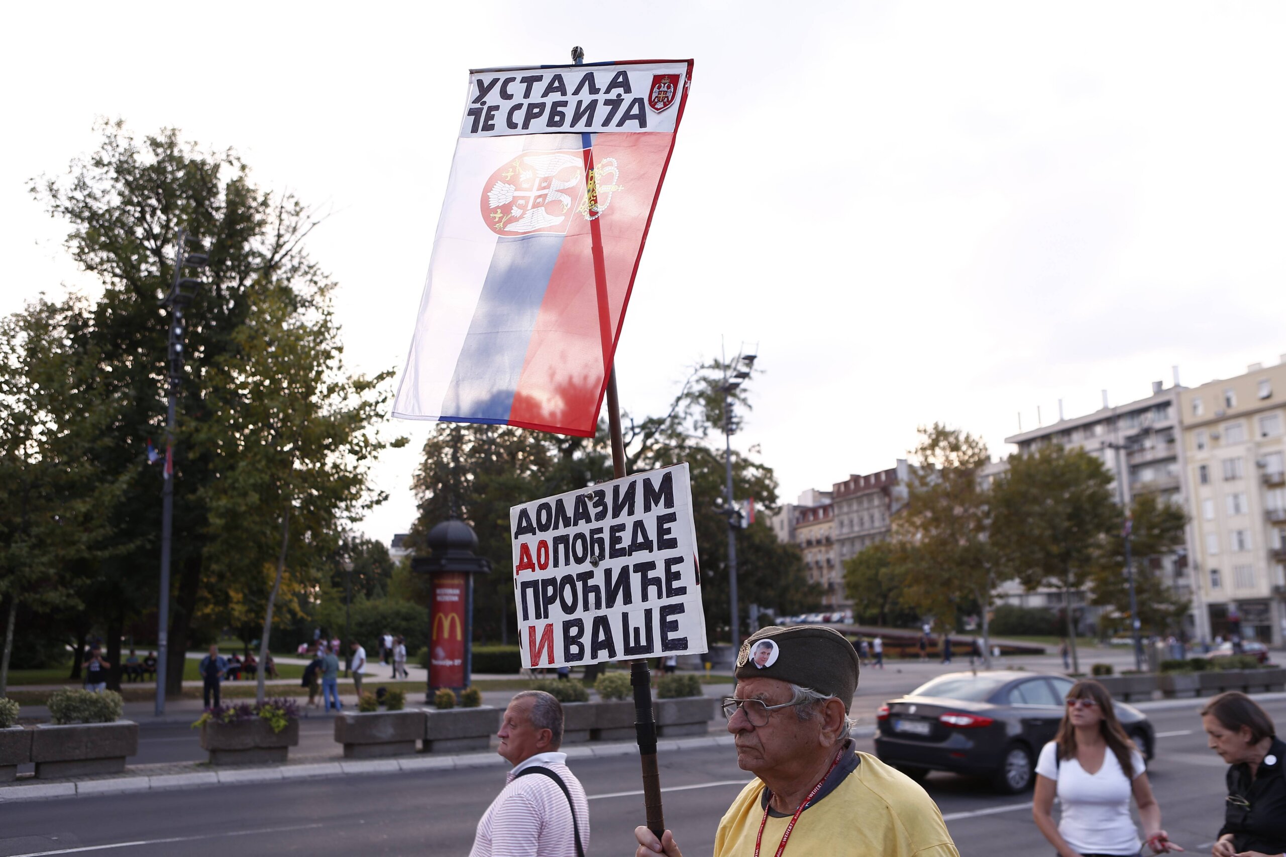 Kako je izgledao 20. protest "Srbija protiv nasilja" u slikama (FOTO) 6
