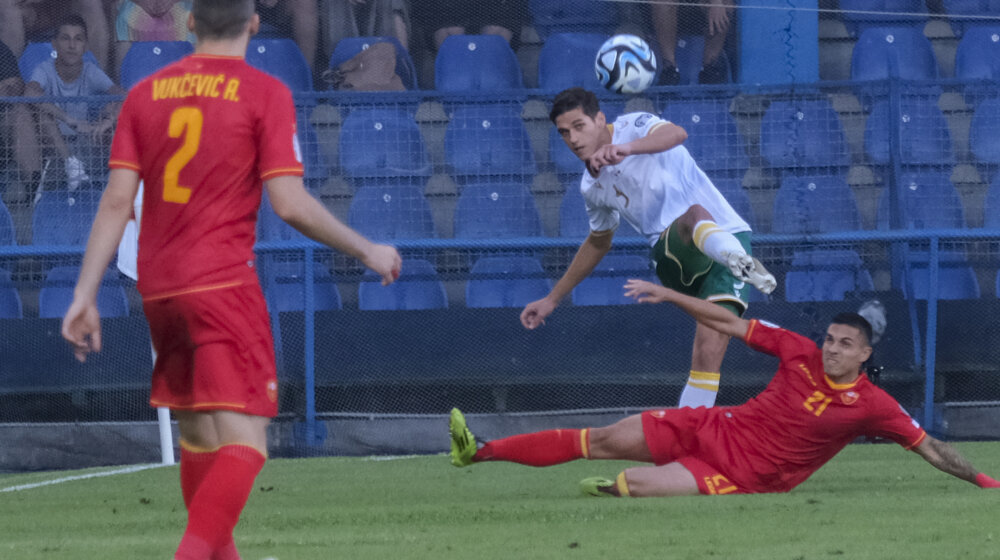 Crna Gora pobedila Bugarsku: Junak Jovetić u nadoknadi vremena 1