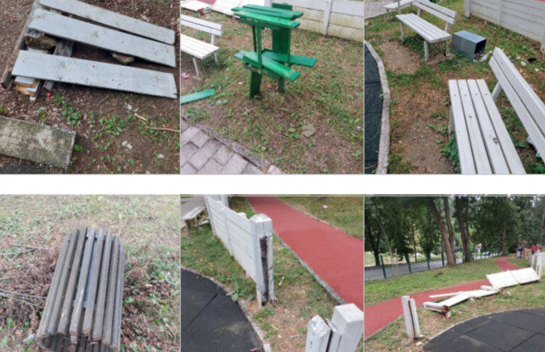 Nakon mesec i po dana slučaj demoliranog dečjeg igrališta u valjevskom Parku Pećina stigao do Tužilaštva 1