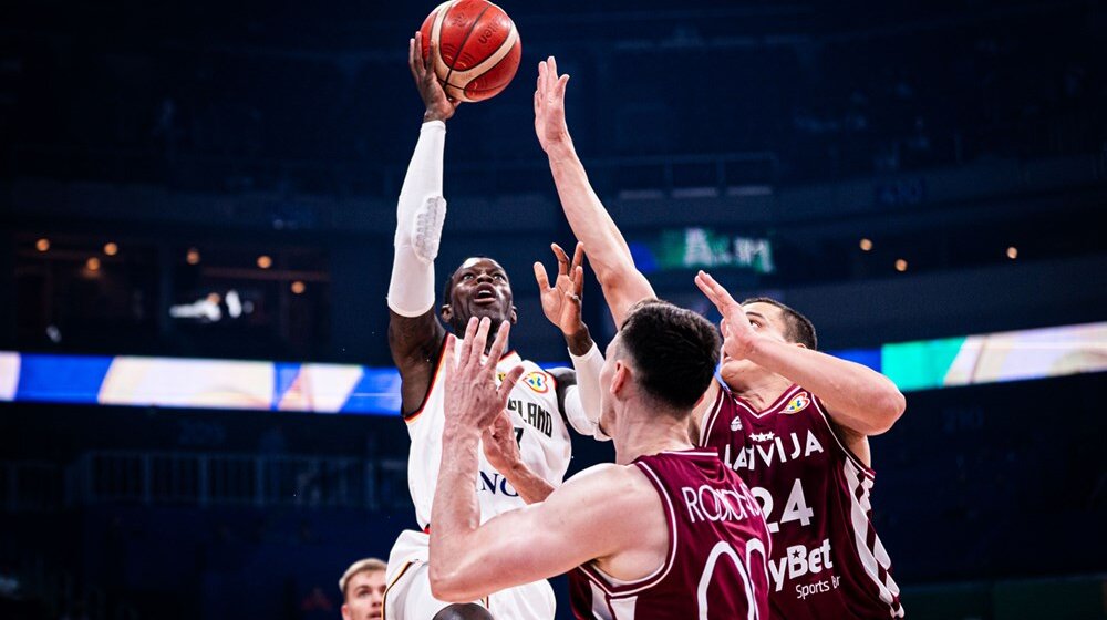 Bertans promašio šut za polufinale, Nemci preživeli uporne Letonce (VIDEO) 1