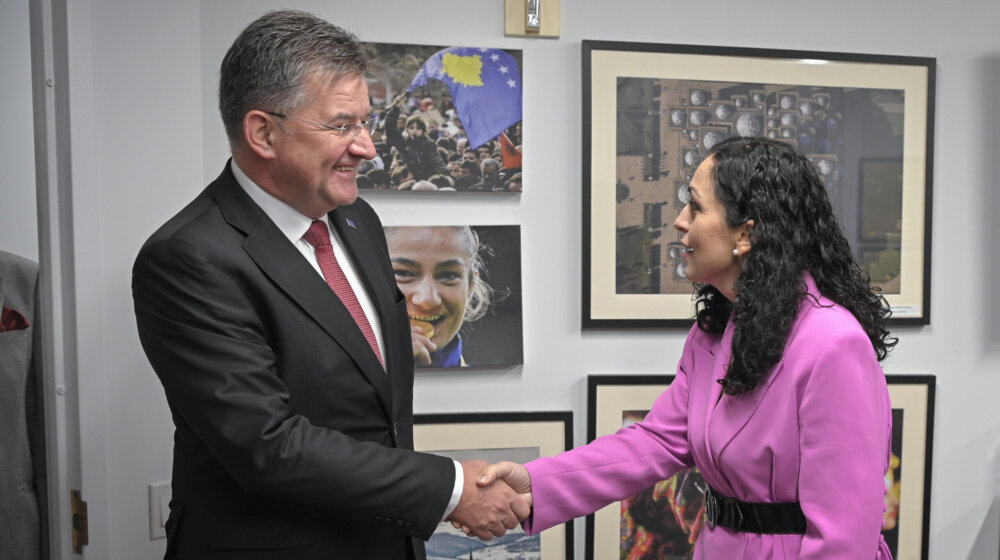 Osmani i Lajčak razgovarali o dijalogu Kosovo-Srbija 1