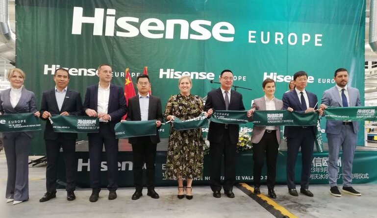 U novom proizvodnom pogonu Gorenje Hisense u Valjevu biće zaposleno 1.000 radnika 1