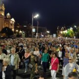 "Država i narod su taoci mafije": Kako je izgledao 21. protest Srbija protiv nasilja u slikama (FOTO) 7