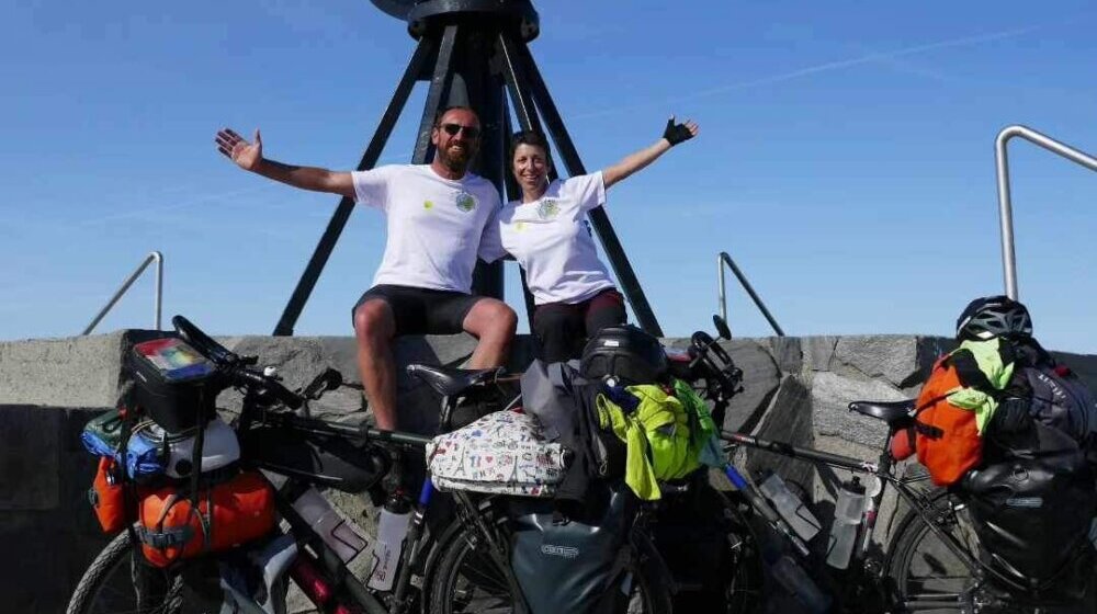 Biciklom po Evropi za zaštitu životne sredine: Dvoje Francuza se “provozalo” i kroz Srbiju, u nadi da će srpski političari doneti bolju odluku o otpadnim vodama za Dunav 1